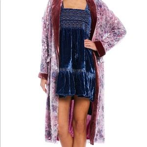 Free People ✨sequin kimono✨Sold out and never worn! A beautiful statement piece